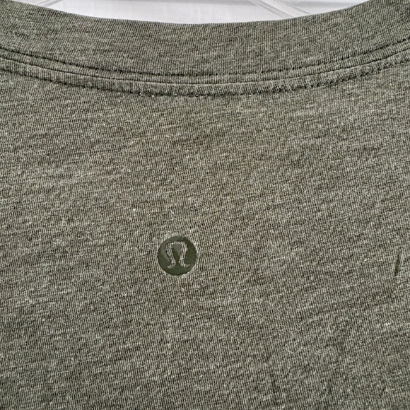 Lululemon Love V-Neck Short Sleeve Top - Olive - Picture 3 of 3